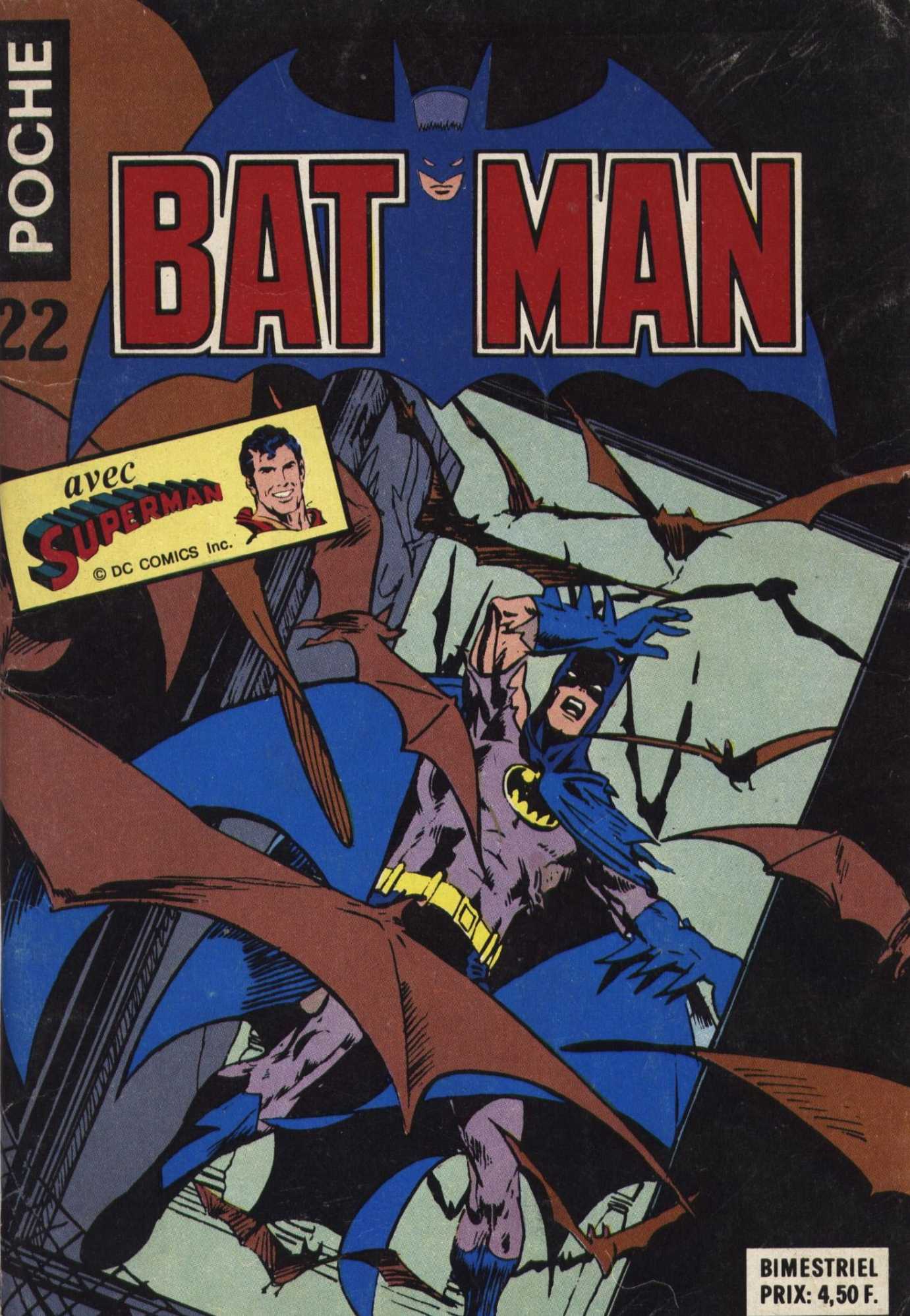 Scan de la Couverture Batman Poche n 22